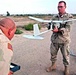 Maryland National Guard Soldiers Prepare Raven Drone for Flight