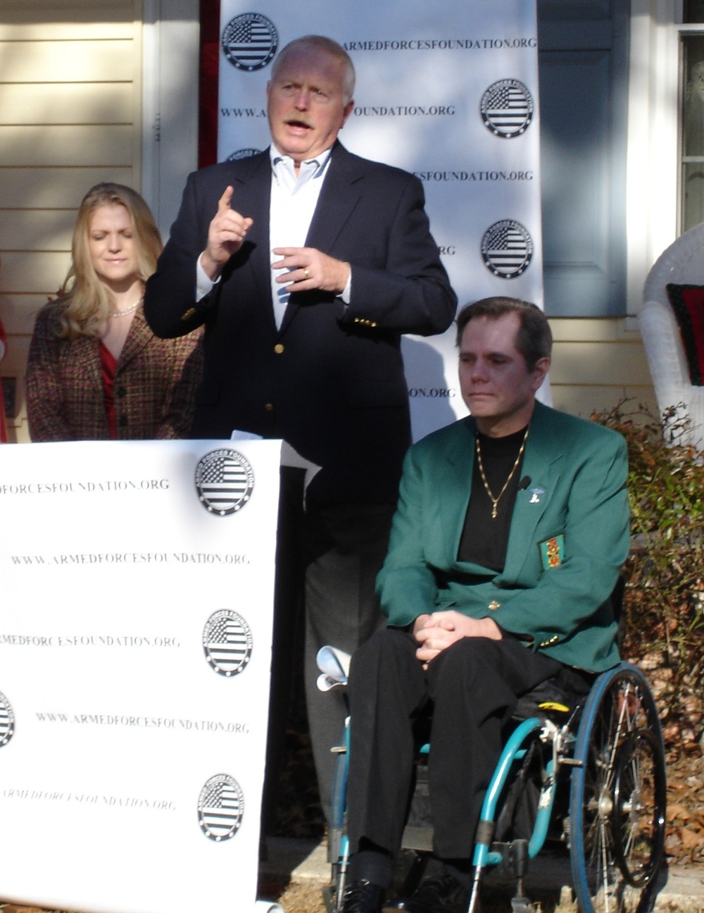 Rescued Prisoner Kurt Muse Attends Groundbreaking for Caldwell Home Rebuild