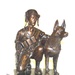 Miniature Bronze Model Honors U.S. War Dogs Memorial