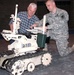 Army Sergeant Demonstrates SWORDS Robot at Washington Auto Show