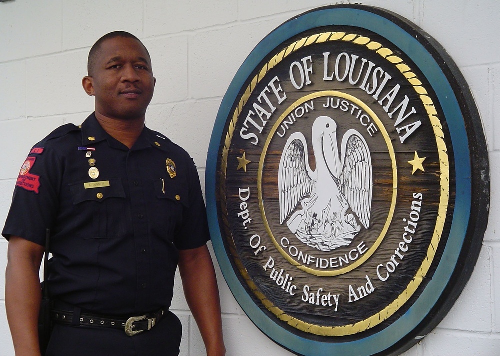 Louisiana Corrections Officer Honored for Supporting Citizen-Soldiers