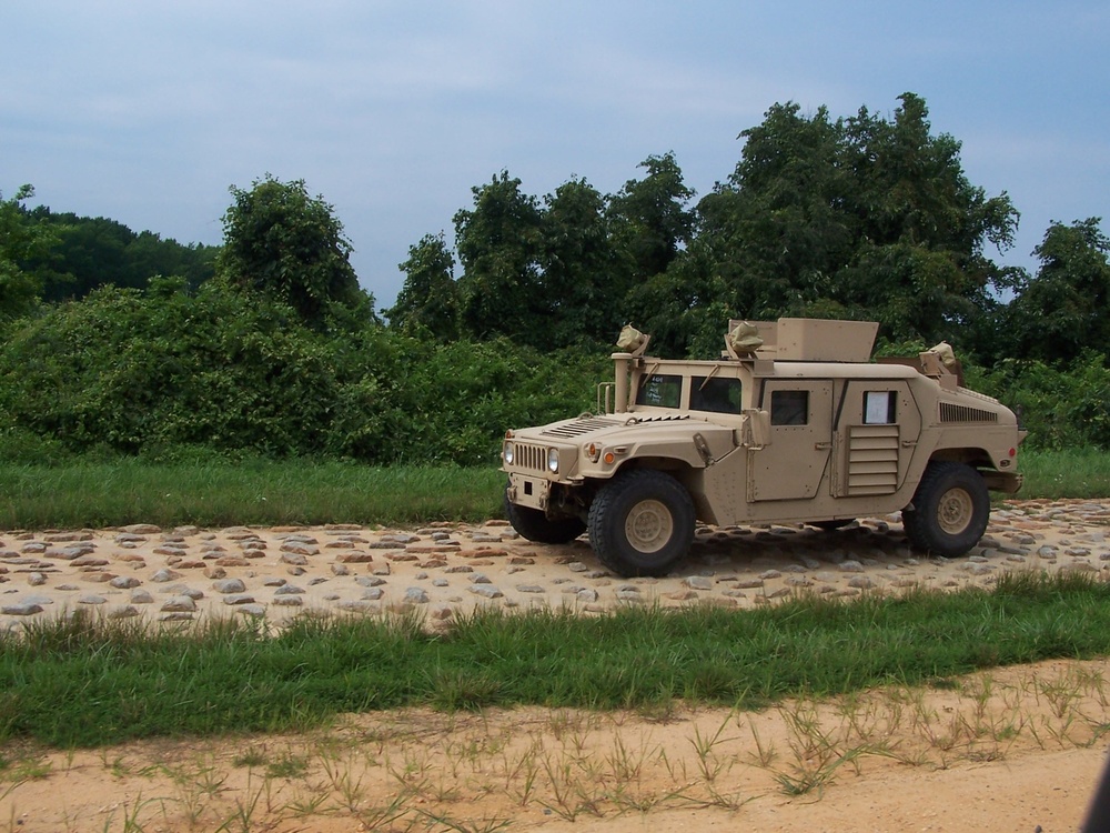 Humvee Undergoes Rigorous Testing at Aberdeen Test Center
