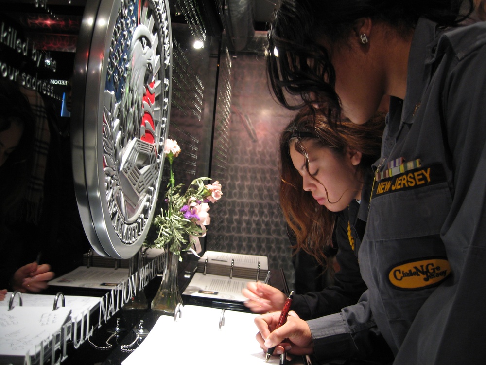 New Jersey National Guard Cadets Visit Pentagon Memorial Chapel