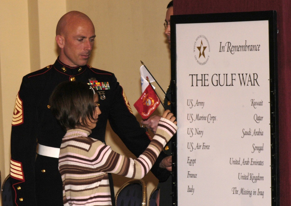 Marine Honors Gulf War Fallen at Annual Observance Ceremony