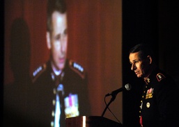 U.S. Marine Gen. Peter Pace Speaks at Ave Maria University Gala