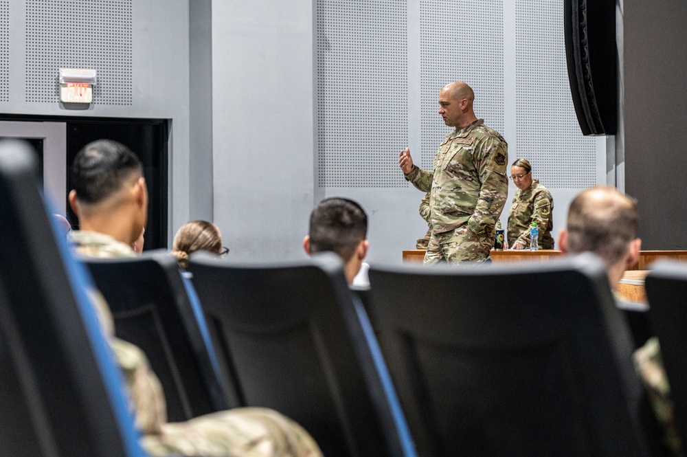 386th AEW First Sergeants host additional duty First Sergeant symposium