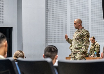 386th AEW First Sergeants host additional duty First Sergeant symposium