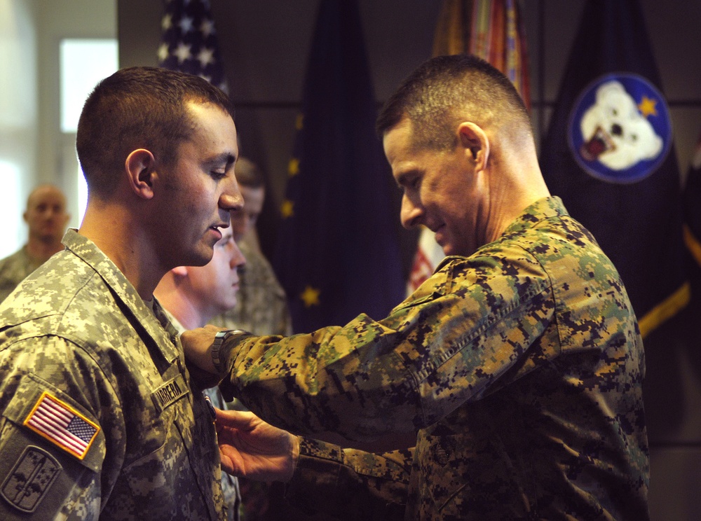 Gen. Pace Awards Silver Star to Army Staff Sgt. Barrera