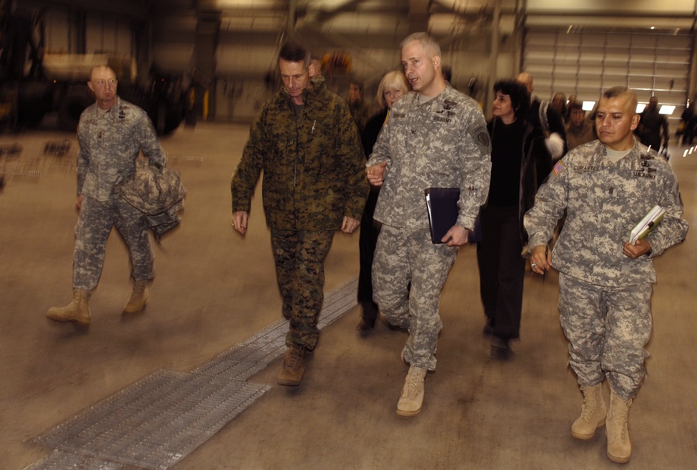 Joint Chiefs Chairman Briefed on Stryker Brigade Reset at Fort Wainwright