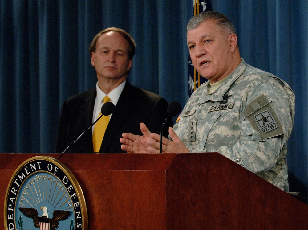 Army, Defense Officials Address Walter Reed Concerns at Pentagon Briefing