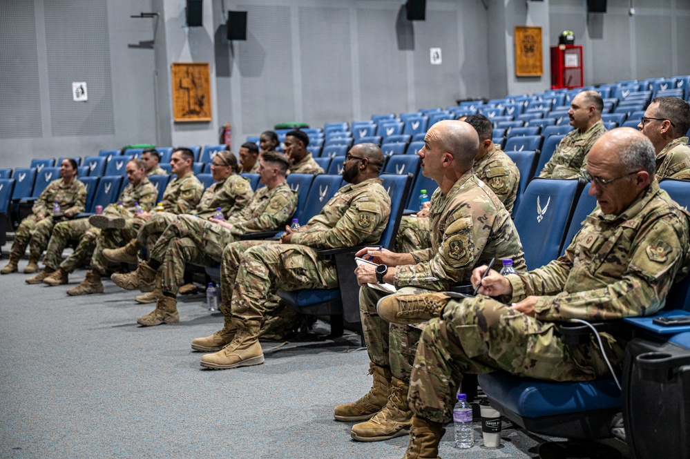 386th AEW First Sergeants host additional duty First Sergeant symposium