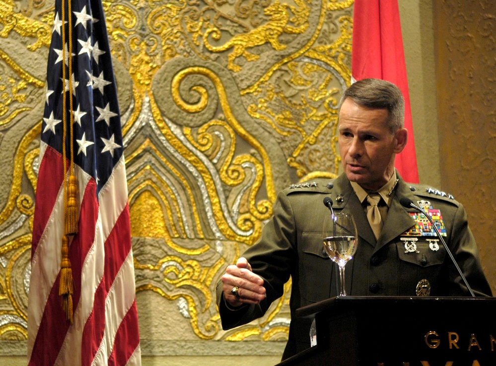 Pace Holds News Conference in Jakarta