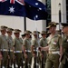 Pace Inspects Australian Honor Guard in Canberra