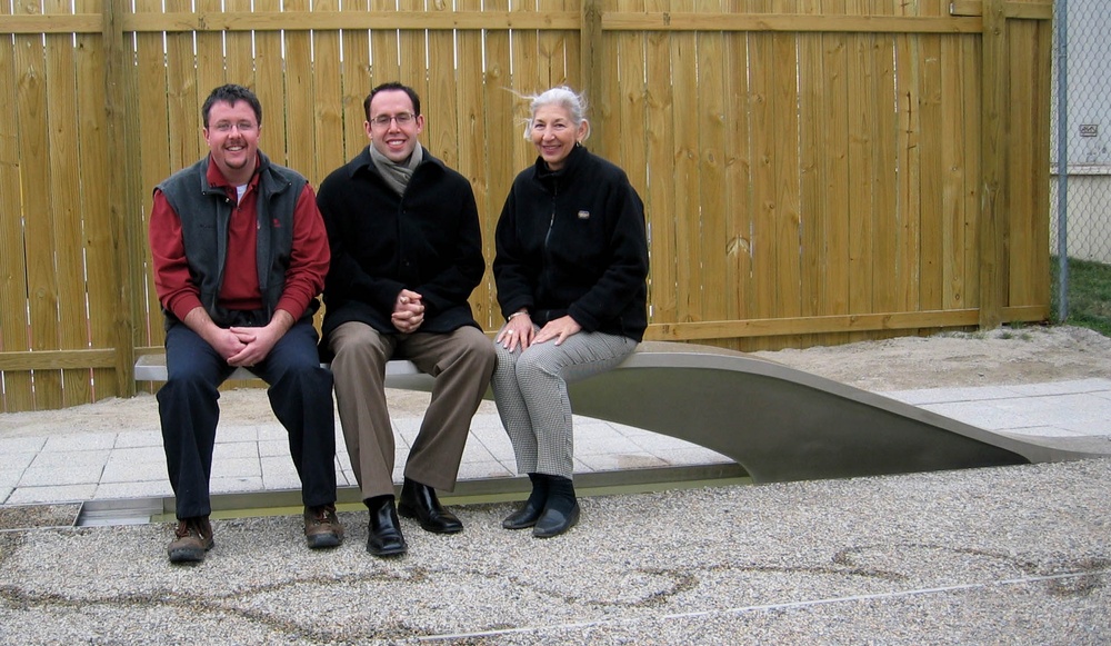Pentagon Memorial Benches Take Shape