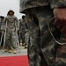 Soldier Prepares for Dedication of New Rehabilitation Center at Fort Sam Houston