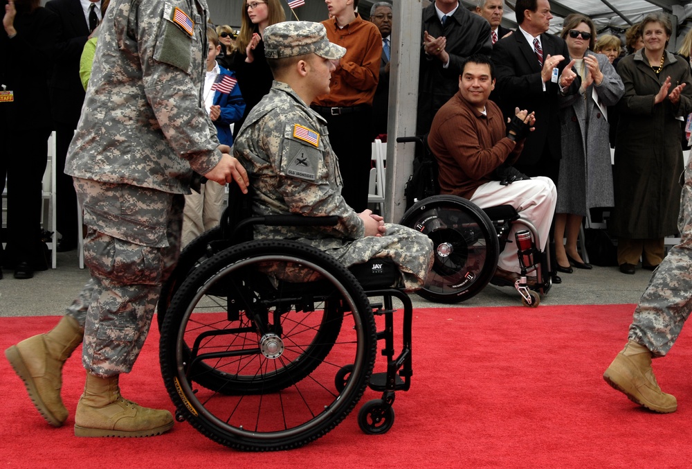 Wounded Warriors Honored at Opening of Center for the Intrepid in Texas