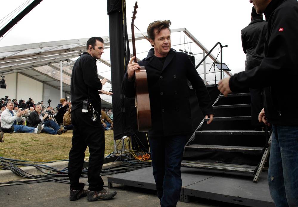 Mellencamp Performs at Opening of Center for the Intrepid