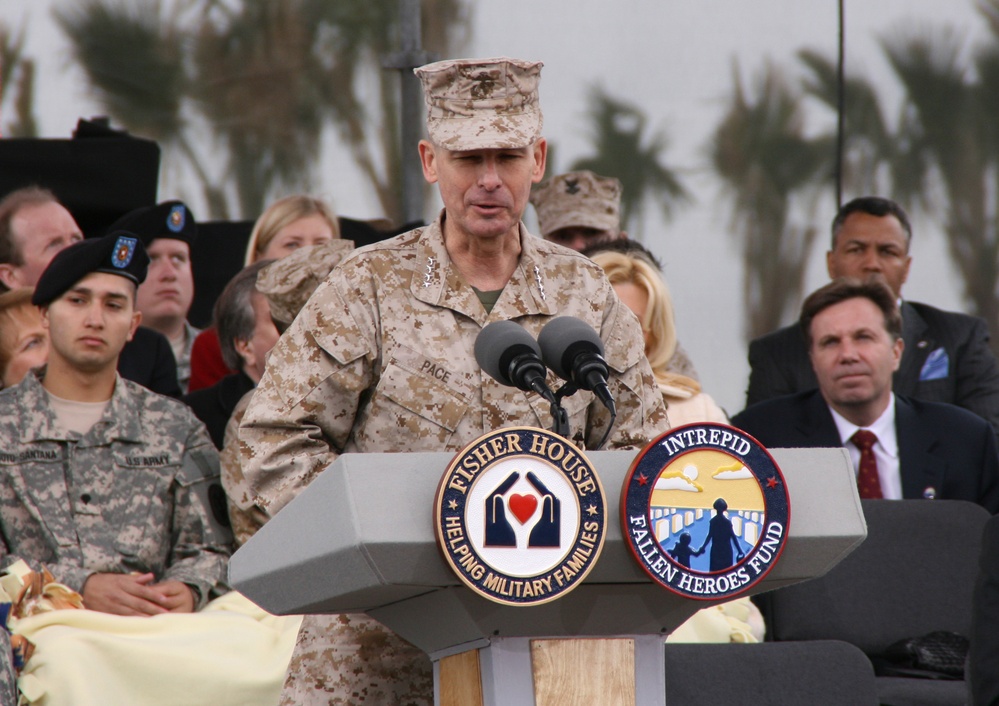 Wounded Warriors Honored at Center for the Intrepid Opening