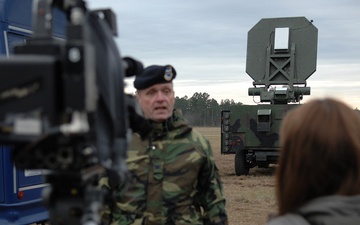Air Force Colonel Discusses Non-Lethal Directed Energy Weapon at Moody Air Force Base