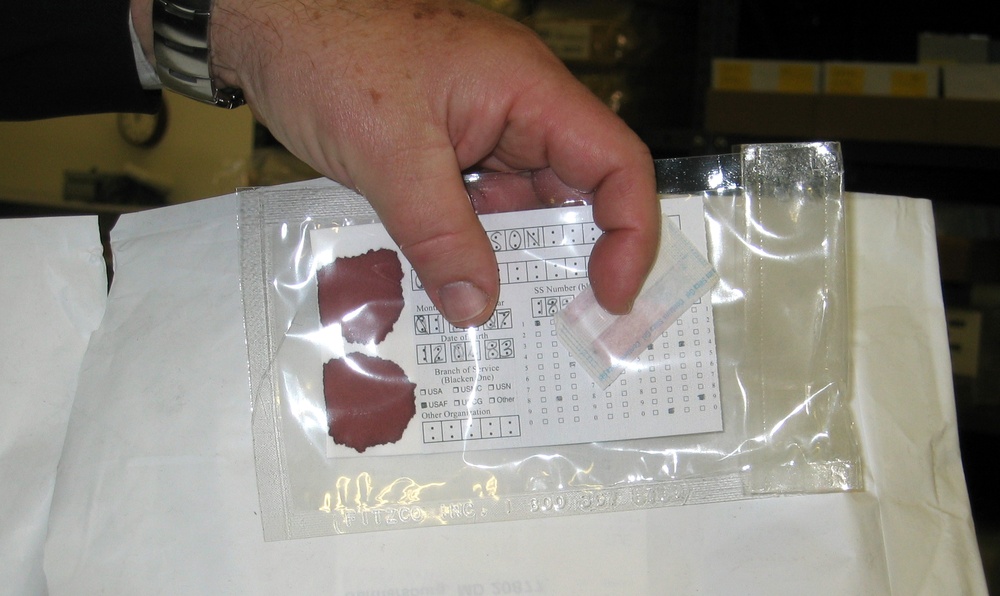 DNA Registry Preserves Servicemembers' Identities