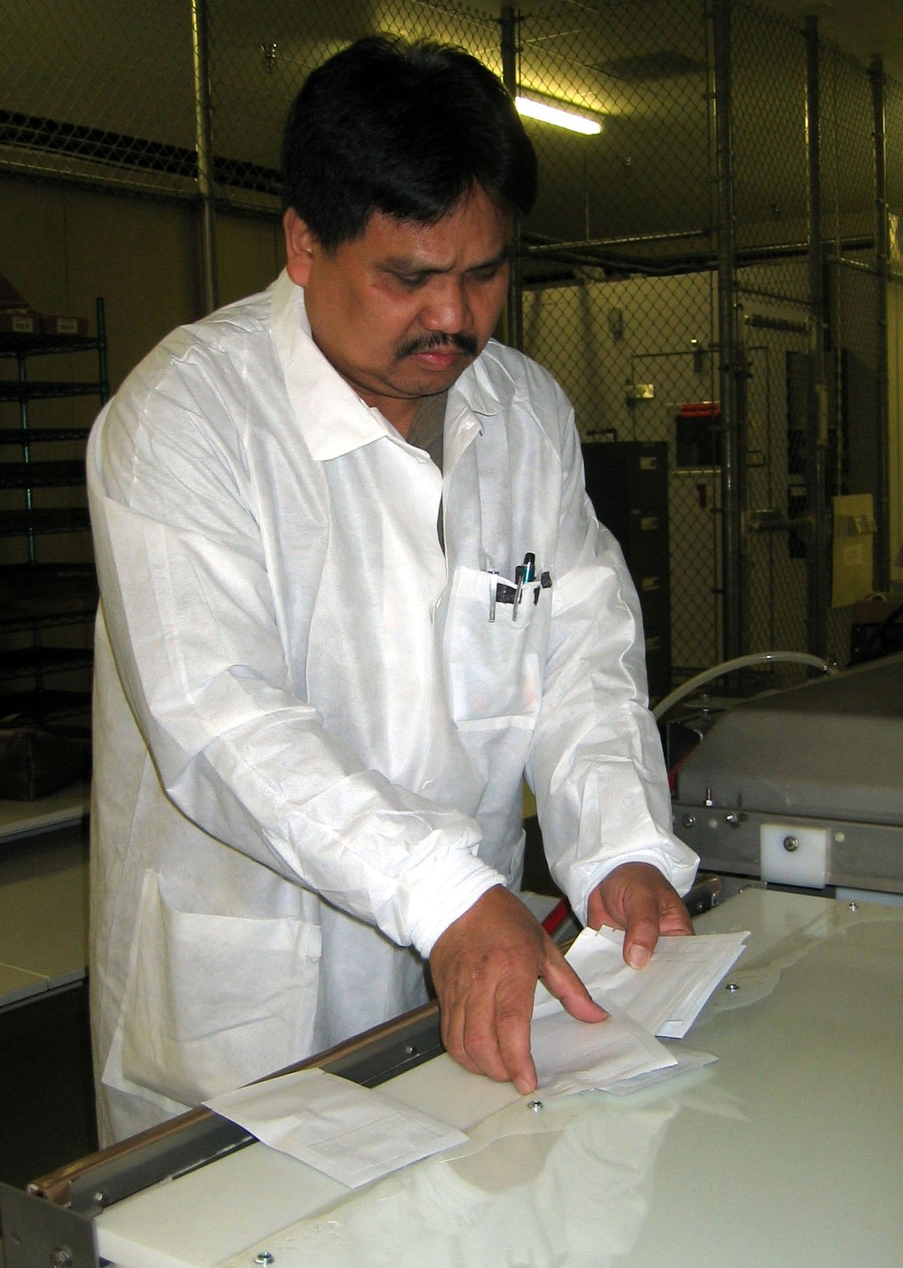 DNA Registry Processes Samples for Long-Term Storage