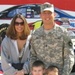 Minnesota National Guard Sergeant Injured in Iraq Poses with Family