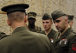 Marine Gen. Pace Visits U.S. Embassy in Bogota, Colombia
