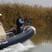Iraqi Police Monitor Tigris River Patrol