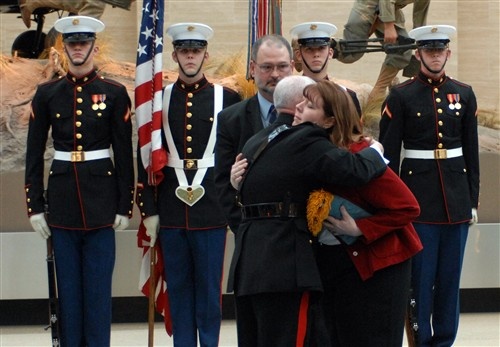Marine Corps Commandant Honors Fallen Hero's Family