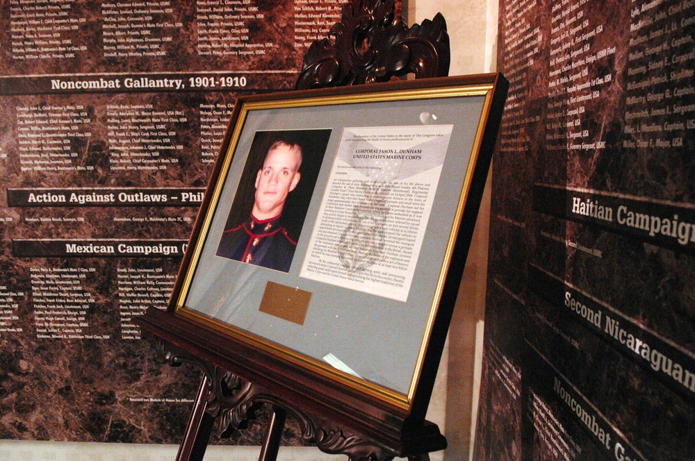 Marine Cpl. Jason Dunham Posthumously Awarded Medal of Honor