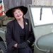 WWII Jeep on Display at Fort Worth Bowl Pep Rally