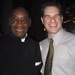 Lindy Hop Legend Frankie Manning Poses with Jonathan Bender at USO Benefit Dance