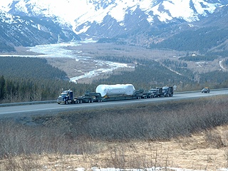 Missile Silo Transported to Fort Greely, Alaska