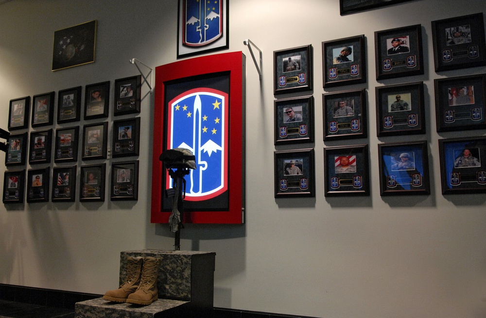 Memorial Wall Honors Fallen 172nd Stryker Brigade Soldiers
