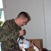 Daisy Troop Delivers Cookies to Marines at Quantico