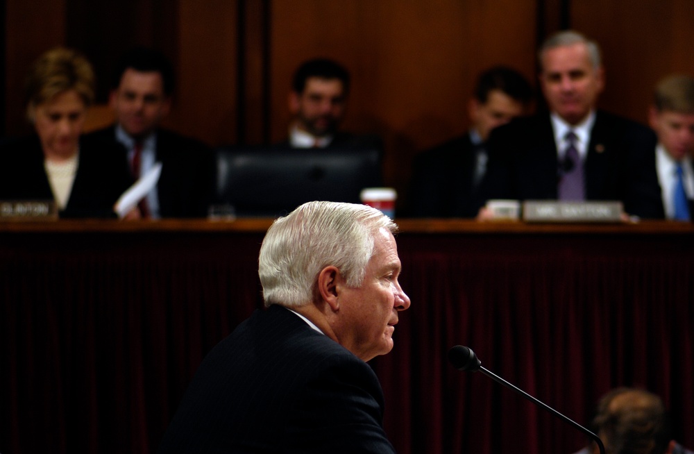 Gates Faces Senate Questioning on Defense Secretary Nomination