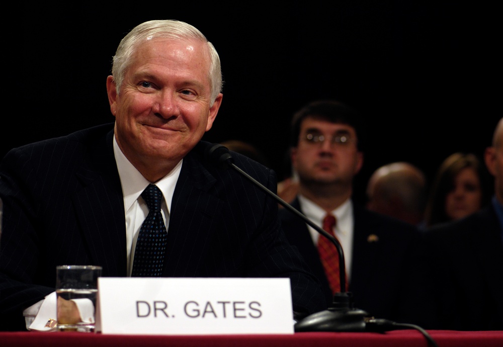 Gates Testifies Before Senate Armed Services Committee on Defense Secretary Nomination
