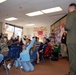 Marine Major Surprises Fifth Graders with Scrapbook Visit