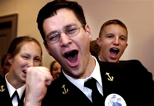 Navy Midshipmen Rally Ahead of Annual Army-Navy Football Game