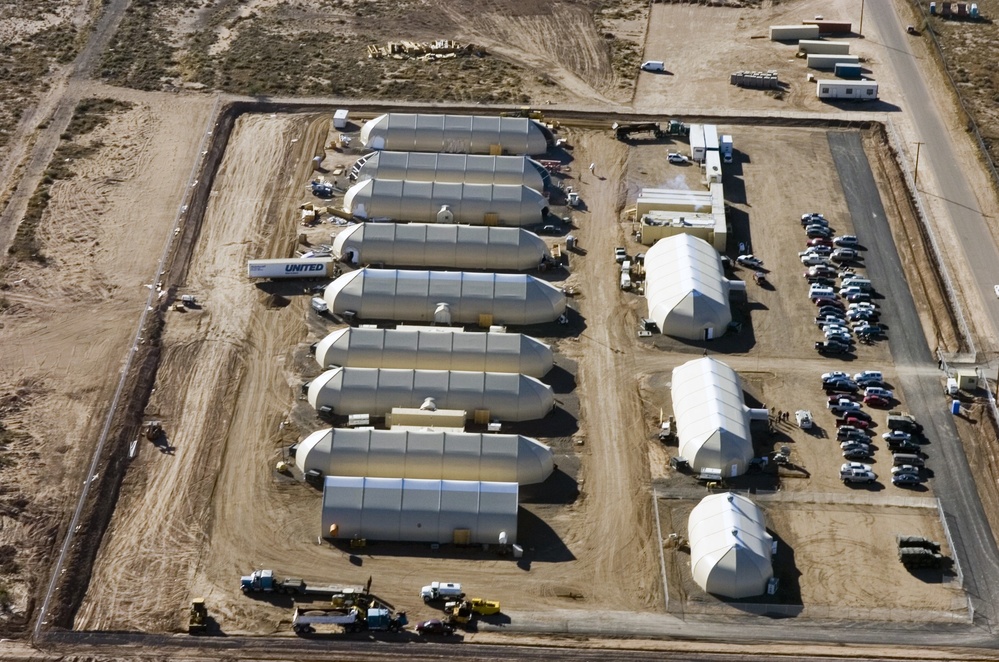 National Guard Troops Supported at Forward Operating Base in Deming, N.M.