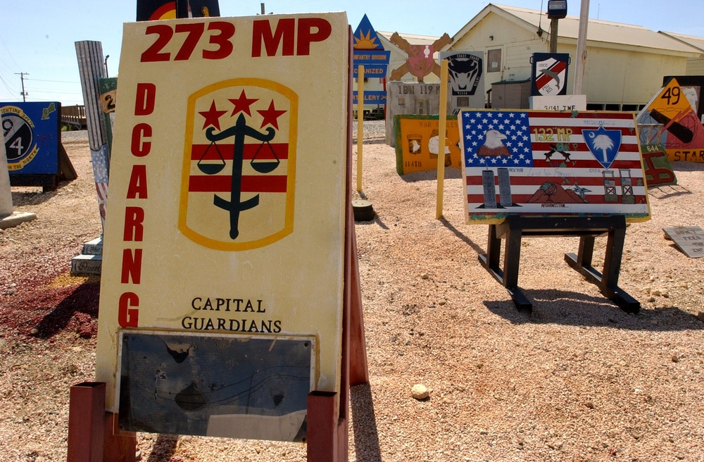 Monuments Honor Troops Guarding Detainees at Guantanamo Bay
