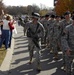 Joyful Homecoming: Woman Welcomes Soldier at 101st Airborne Division Parade