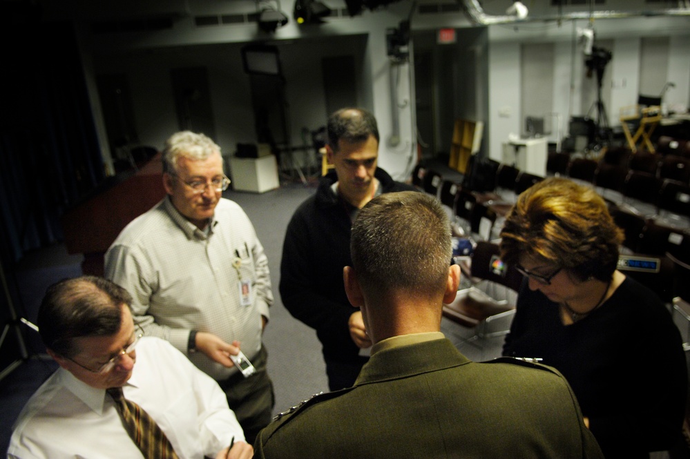 Gen. Pace Addresses Pentagon Reporters on Veterans Day