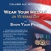 Veterans Encouraged to Wear Decorations on Veterans Day