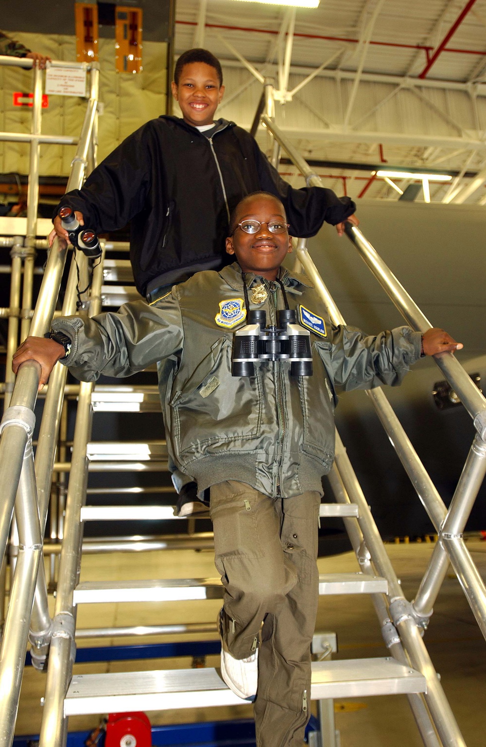 Young DC Residents Participate in 'Pilot for a Day' Program