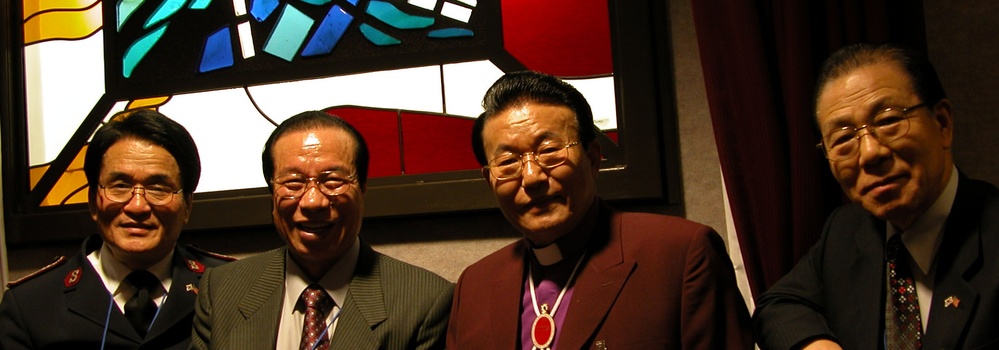 South Korean Churchmen Donate Stained-Glass Windows to Pentagon Chapel