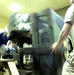 Welders Conduct Roll Test on Humvee Egress Trainer in Iraq