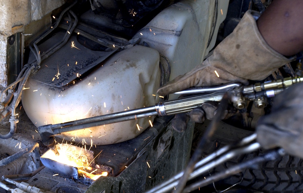 Welder Transforms Humvee into Rollover Simulator to Prevent Injuries
