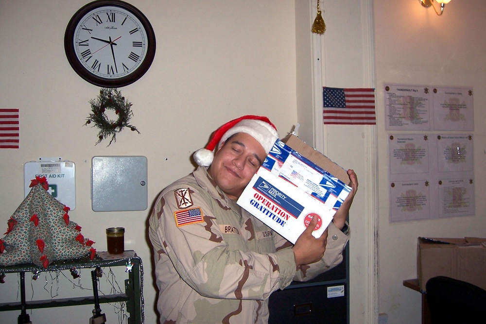 Troops Grateful for Operation Gratitude Holiday Care Packages