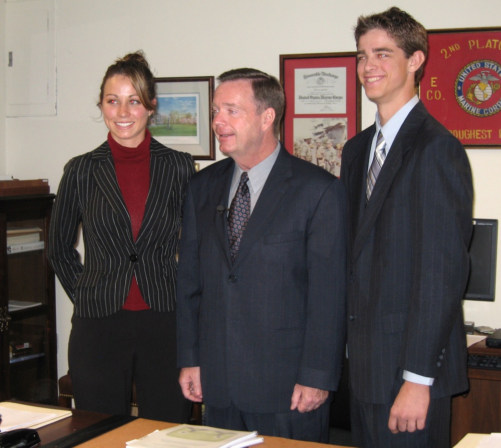 Image 10: High School Students Meet with Pentagon Official to Discuss National Security Program